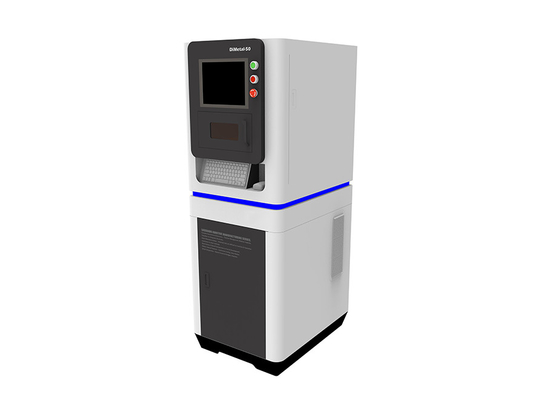 Flexible 3D Metal Printing Machine , 3D Printing Equipment For False Tooth 50 * 50mm Volume