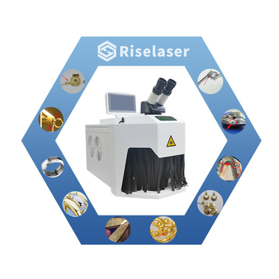 Máquina de soldadura por láser de joyería de plata de oro platino 150W YAG Máquina de soldadura de escritorio Mini Laser Spot Manufacturer